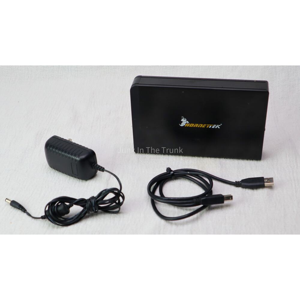 HornetTek USB Powered External Hard Disk 500 GB (tested working)